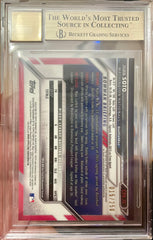 2016 Bowman Chrome Rookie Auto Purple Refractor #/250 Juan Soto BGS 9.5/10