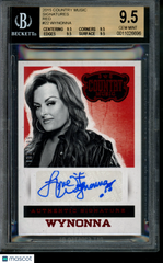 2015 Country Music Signatures Autograph Wynonna 133/199 Inscribed Auto BGS 9.5