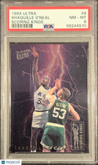 1993 Ultra Scoring Kings Shaquille O'Neal #8 PSA 8 Rare Insert SP