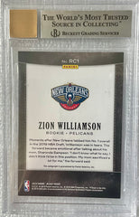 2019 Panini Black Friday Rookies Autographs Zion Williamson #/5 BGS 9/10 Auto