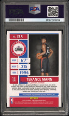 2019 Contenders Terance Mann #135 Rookie Cracked Ice #/25 Auto PSA 10  RC