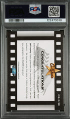 2010 Razor Pop Century Co-Stars Autographs Jeff Conaway Elvira PSA 9/10 Auto