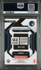 2024 Panini Prizm Monopoly WNBA Napheesa Collier Gold Millionaire Shimmer PSA 10