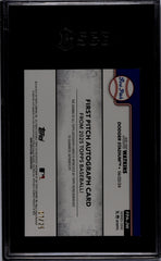 2025 Topps Juju Watkins #FPA-JW First Pitch Autograph Orange #1/25 SGC 9 Auto 10
