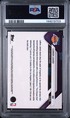 2025 Topps Now LeBron James #58 Green Foil /99 PSA 9 Chalk Toss Lakers