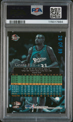 1998 Flair Showcase Legacy Collection Grant Hill #5L Row 3 #29/99 PSA 8 Rare