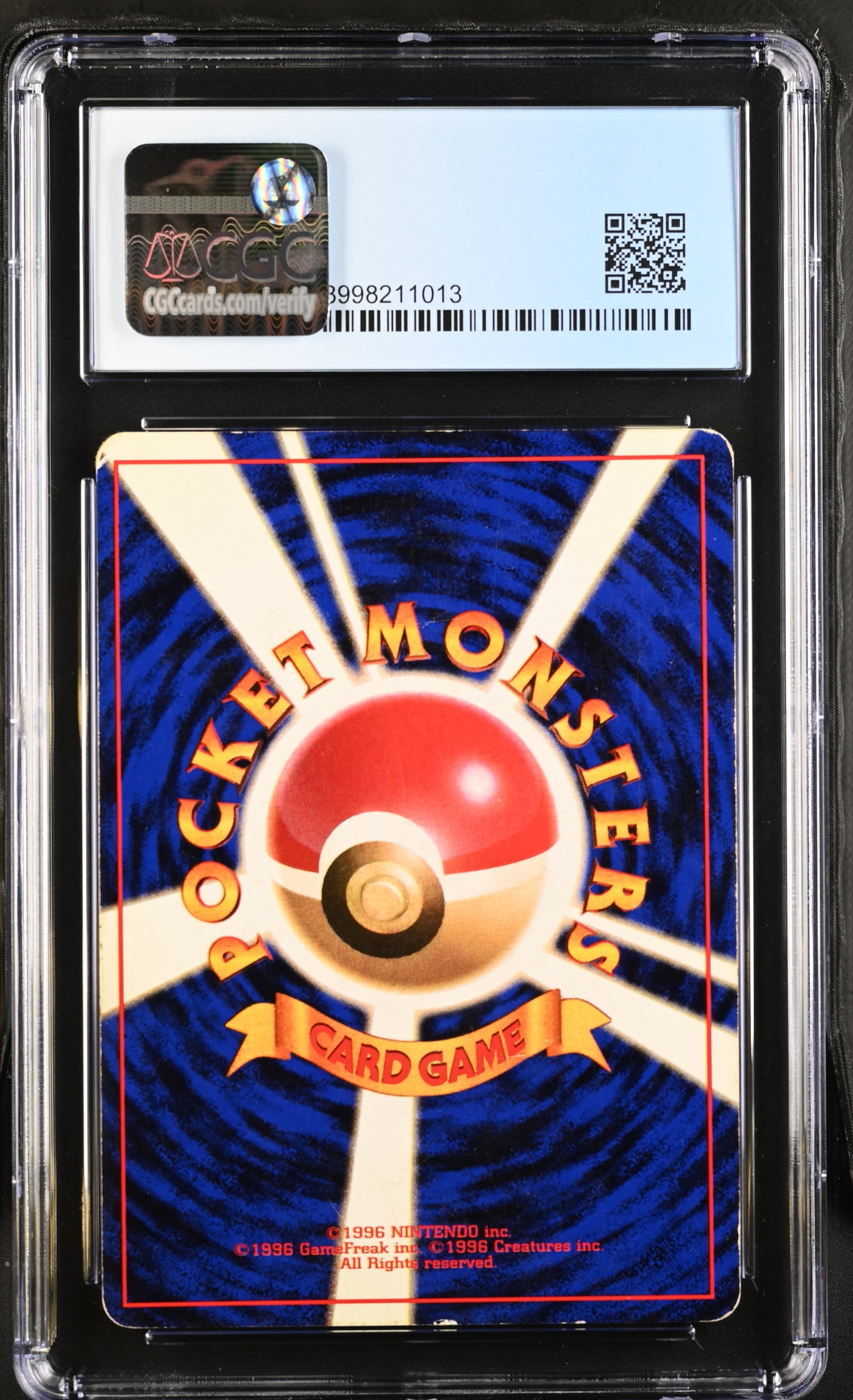 1996 Pokemon Base Set Charizard Holo Japanese CGC 4.5 NO RARITY SYMBOL 🔥
