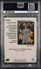 2020 UD Goodwin Champions 2009 Exquisite Coll Rookie Auto Megan Rapinoe 99 PSA 9