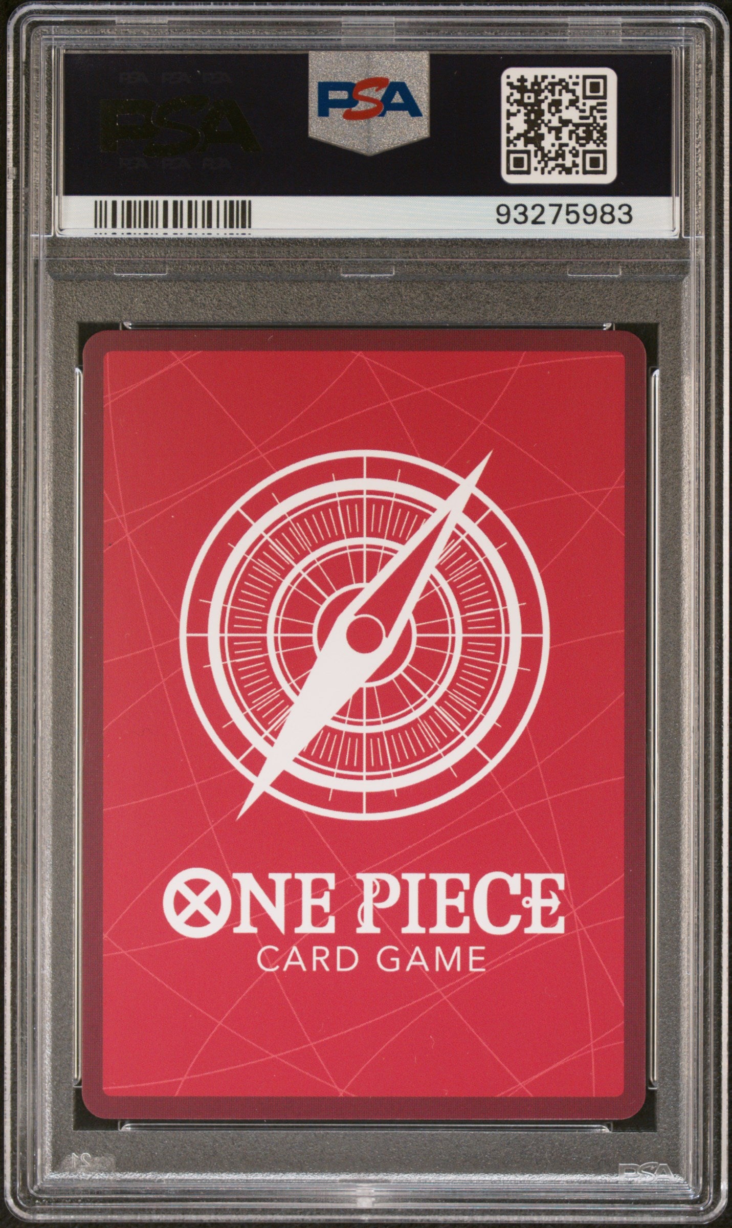 2022 One Piece Starter St01-SHC Monkey D Luffy #001 Super Pre-Release Red PSA 10