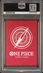 2022 One Piece Starter St01-SHC Monkey D Luffy #001 Super Pre-Release Red PSA 10