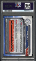 2019 Bowman Chrome DP Autograph Riley Greene Blue Wave Refractor /150 PSA 10
