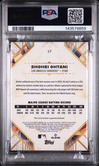 2025 Topps Diamond Icons Shohei Ohtani Genuine Diamond Gem #12 /25 PSA 9 Mint