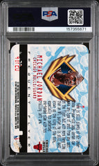 1997 Hoops Frequent Flyer Club Michael Jordan #4 SP Die Cut PSA 9 Bulls
