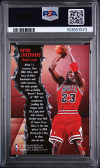 1996 Metal Michael Jordan #241 Foil Metal Shreder Insert PSA 7