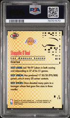 1997 Bowman's Best Cuts Shaquille O'Neal Die Cut Atomic Refractor SP PSA 10 Gem