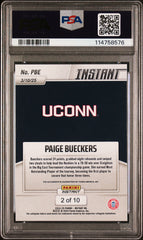 2024 Panini Instant Nil Paige Bueckers #/10 Autograph RC Jaguar PSA 10 Auto 10