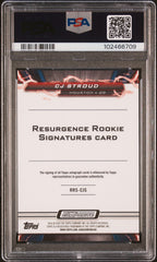 2023 Topps Composite Resurgence Rookie Signatures CJ Stroud #CJS Auto PSA 10