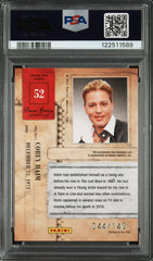 2011 Panini Americana Private Signings Corey Haim #52 Auto green INK /149 PSA 7