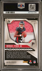 2024 Panini Prizm Michael Penix JR. #378 Orange Disco Rookie PSA 10 Falcons