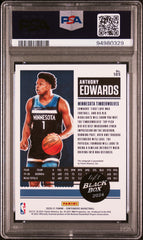 2020 Contenders Championship Ticket #1/1 Box Rookie Anthony Edwards Auto PSA 8