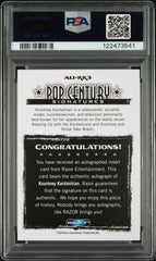 2010 Razor Pop Century Signatures Kourtney Kardashian Autograph Mint PSA 9