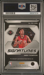 2023 Panini Prizm Rookie Signatures Amen Thompson #RSIAMN RC Auto PSA 10