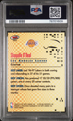 1997 Bowman's Best Cuts Shaquille O'Neal Refractor Low Pop PSA 10 Gem Lakers