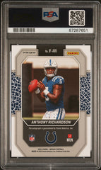2023 Mosaic In Focus Signature Anthony Richardson #1/10 Rookie Gold Auto PSA 10