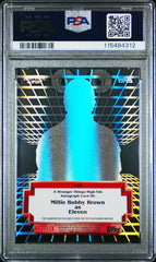 2025 Topps Stranger Things High Tek Autograph Millie Bobby Brown ELEVEN PSA 10
