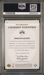 1999 Upper Deck Legends Legendary Signatures Dave Debusschere #DD Auto PSA 10