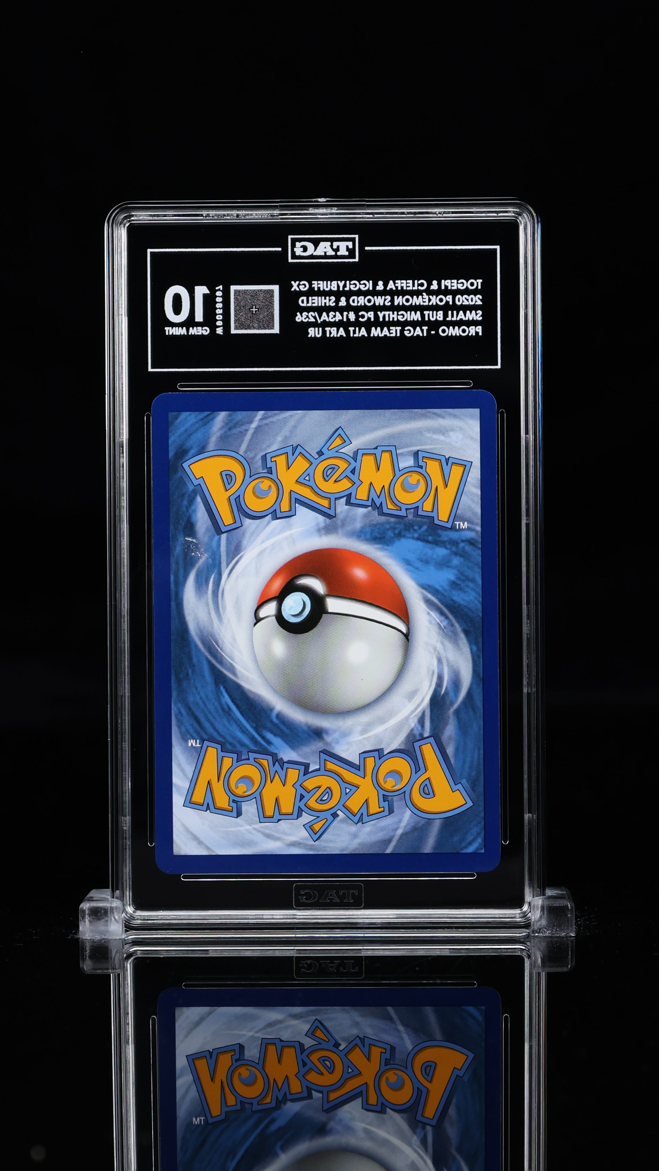 2020 Pokémon Sword Shield Promo Togepi Cleffa Igglybuff team GX TAG 10 #143a Gem