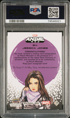 2020 Upper Deck Marvel Anime Peach Momoko Jessica Jones #64 PSA 9 Auto