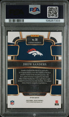 2023 Panini Select Drew Sanders #30 Gold Disco Prizm #/10 Rookie PSA 10 POP 1