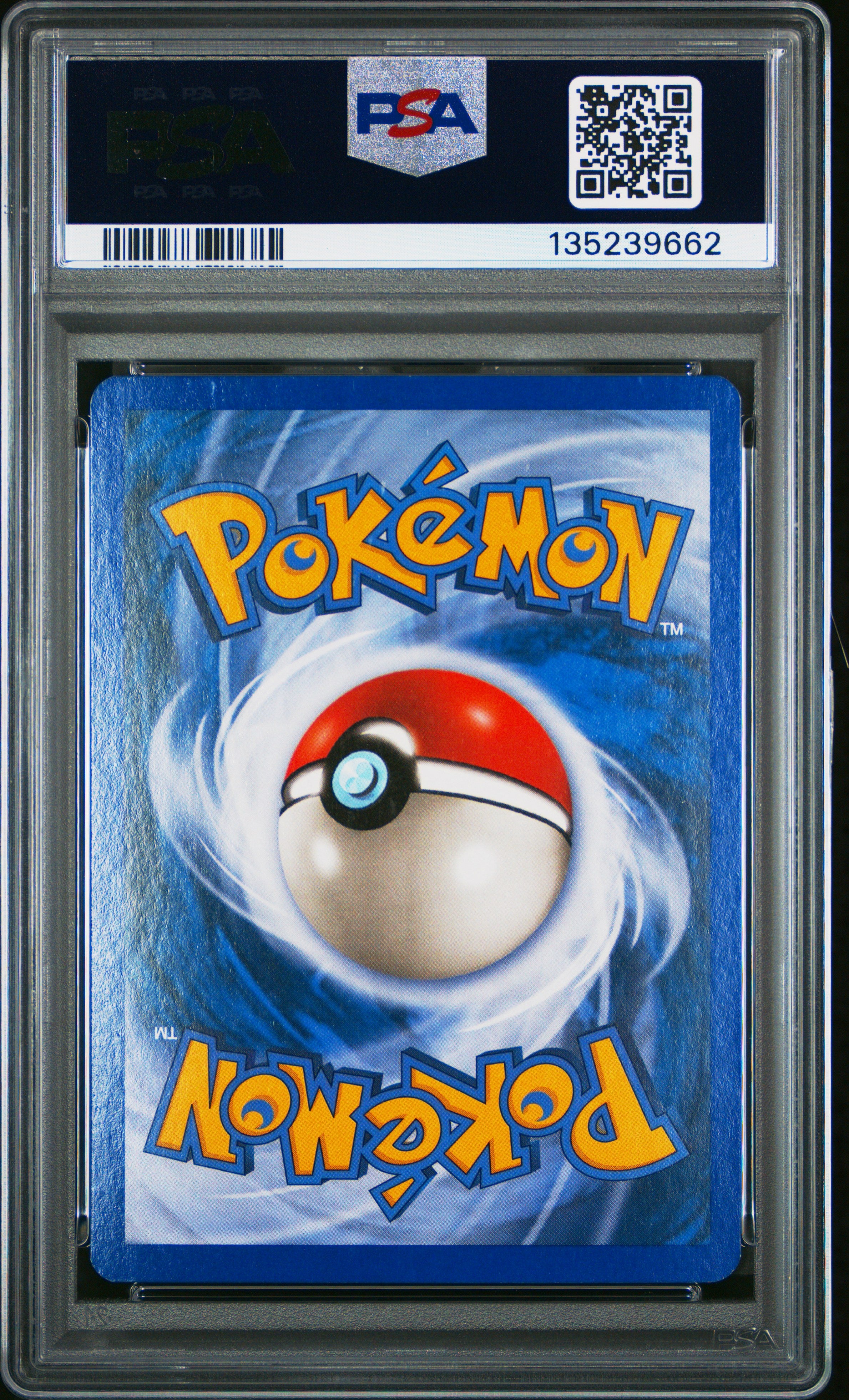 2003 Pokemon Best Of Game Promo Rocket's Mewtwo Winner-Reverse Foil PSA 7 Swirl