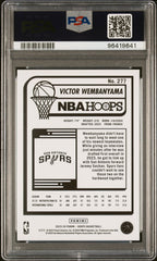 2023 Panini NBA Hoops Victor Wembanyama #277 Rookie RC PSA 10 Gem Mint
