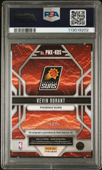 2024 Prizm Prizmatrix Signatures Kevin Durant #/25 Blue Shimmer Fotl Auto PSA 9