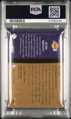 2007 Upper Deck Premier Remnants Triple Patch Kobe Bryant #/50 Gold PSA 6