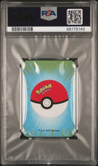 1999 Bicycle Pokemon Mini Playing Cards Green Deck Mewtwo Spades PSA 10 Gem