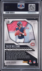 2024 Panini Prizm Caleb Williams #301 Red ROOKIE SP PSA 9 Mint Low Pop Bears