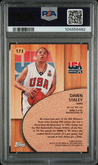 1999 Stadium Club Dawn Staley #173 PSA 9 USA Olympics Team