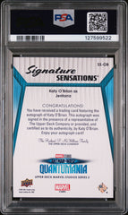 2024 Upper Deck Marvel Studios S2 Cinematic Sig Katy O'brian PSA 9 Autograph