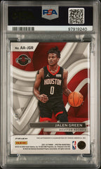2021 Spectra Asp Autograph Jalen Green #1/3 Rookie Gold Prizm Auto PSA 9 POP 1