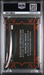2017 Game Of Thrones Valyrian Steel Autograph Relic Jason Momoa Drogo PSA 6 Auto