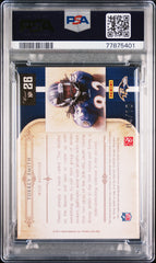 2011 National Treasures Rookie Brand Logo Patch Auto Torrey Smith /10 PSA 8
