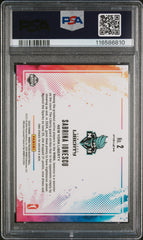 2024 Panini Prizm WNBA Color Blast Sabrina Ionescu #2 SP PSA 9 New York Liberty