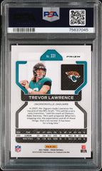 2021 Panini Prizm Trevor Lawrence #331 Silver Prizm Rookie PSA 10 Jaguars