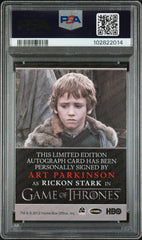 2012 Game Of Thrones S1 Autograph Art Parkinson Limited Bordered Auto PSA 8