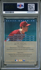 1995 Bowman's Best Scott Rolen #87 Blue Rookir RC PSA 10 Gem Mint Phillies