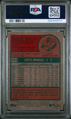 2024 Topps Heritage Shota Imanaga #564 RC Chrome Black Border 06/75 PSA 10 POP 1