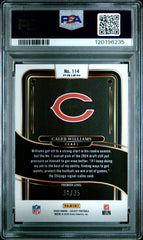 2024 Select Caleb Williams #114 White Prizm Rookie RC #/35 PSA 10 Gem POP 11